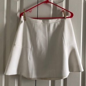 J.Crew Cream Lined Skirt